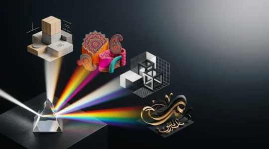 Interfaces web adaptées aux cultures du monde avec symboliques colorées et mises en page variées