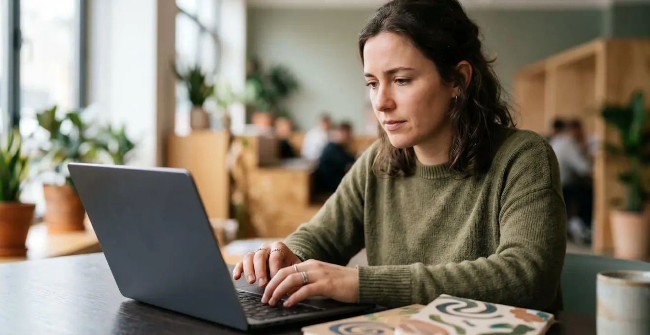 Rédaction d'un email de proposition dans un environnement professionnel épuré
